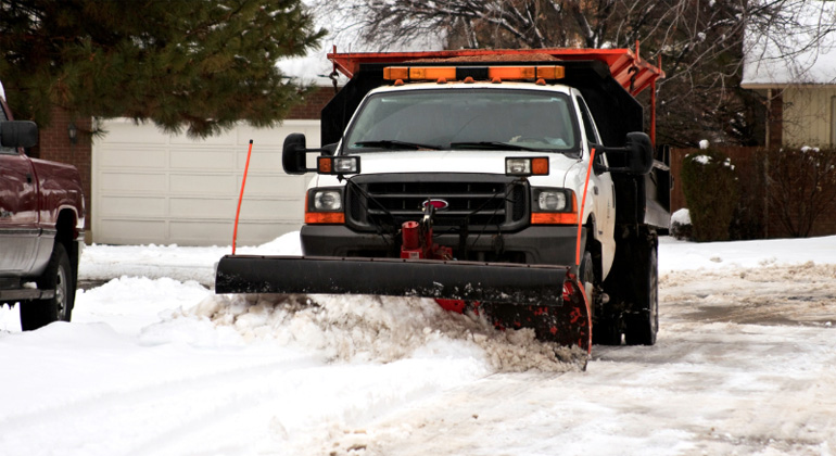 Snow removal equipment financing plan